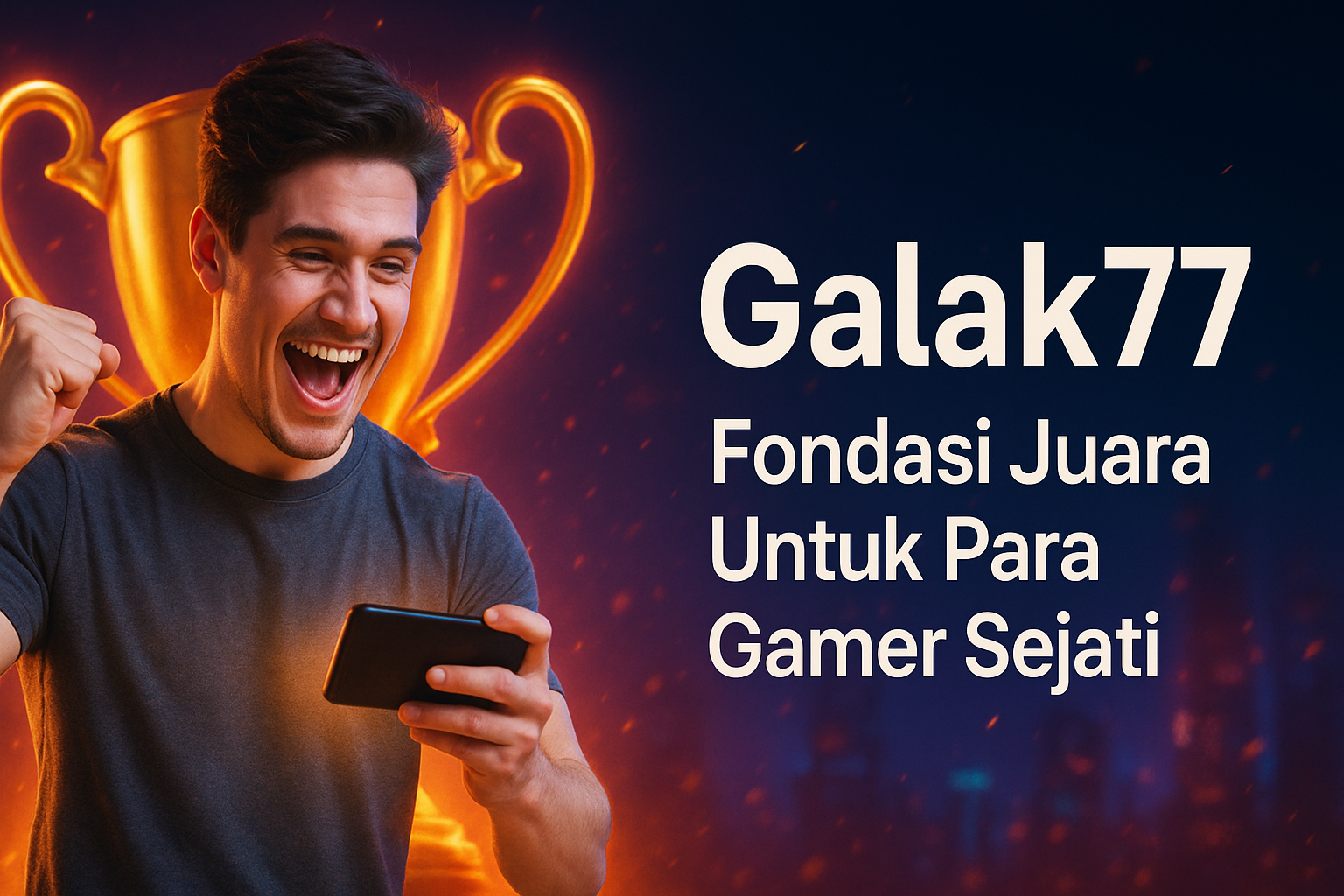 Galak77 | Galak 77 Fondasi Juara Untuk Para Gamer Sejati